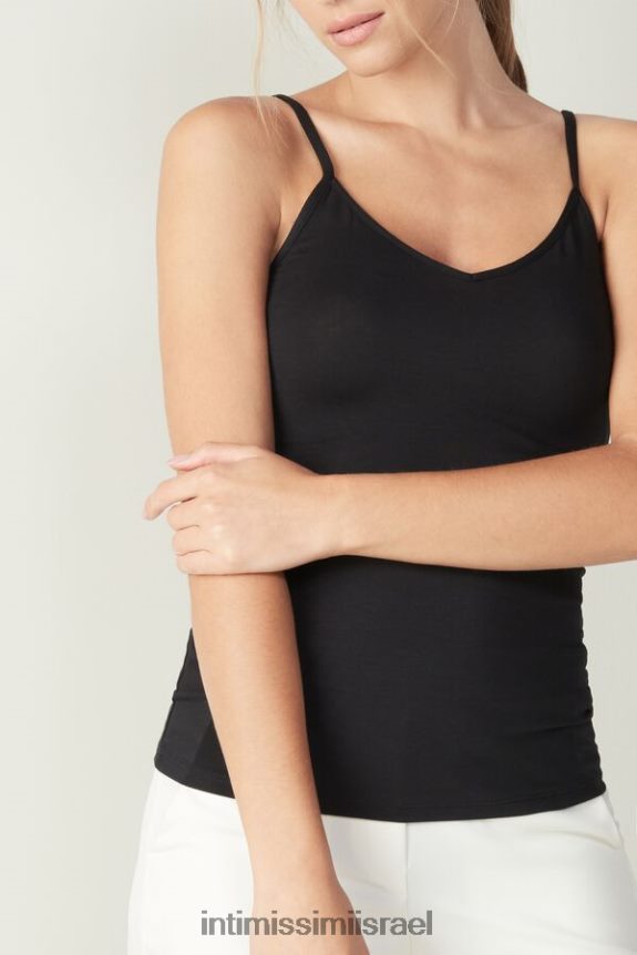 לבוש il Intimissimi נשים טופ מודאלי 019-שחור 44DDXH1468