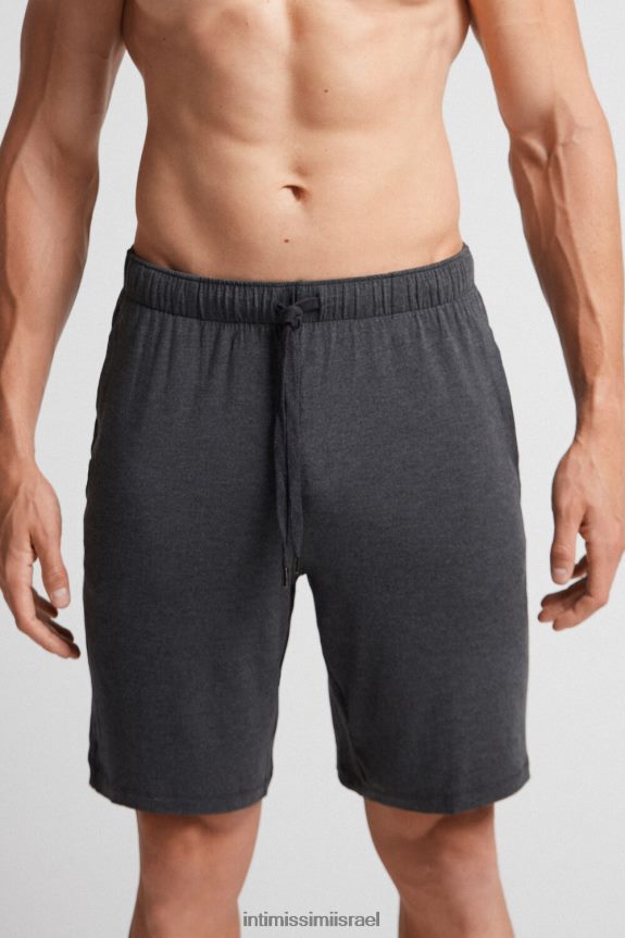 לבוש il Intimissimi גברים מכנסי משי ומודאליים תערובת אפור כהה 040 44DDXH240