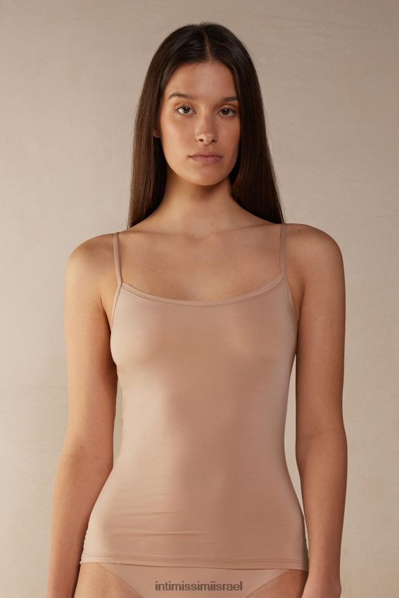 לבוש il Intimissimi נשים חלק עליון מיקרופייבר קל במיוחד 044-בז' רך 44DDXH1276