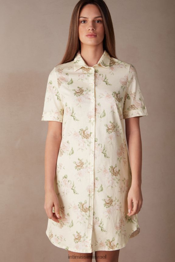 לבוש il Intimissimi נשים ריח של ורדים כותנה כותנה הדפס 205j-ריח של ורדים 44DDXH1550