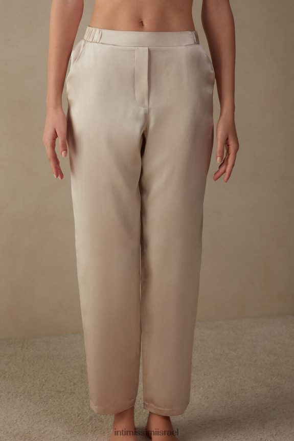 לבוש il Intimissimi נשים מכנסי משי ישרים משי 2280-ורוד 44DDXH1372