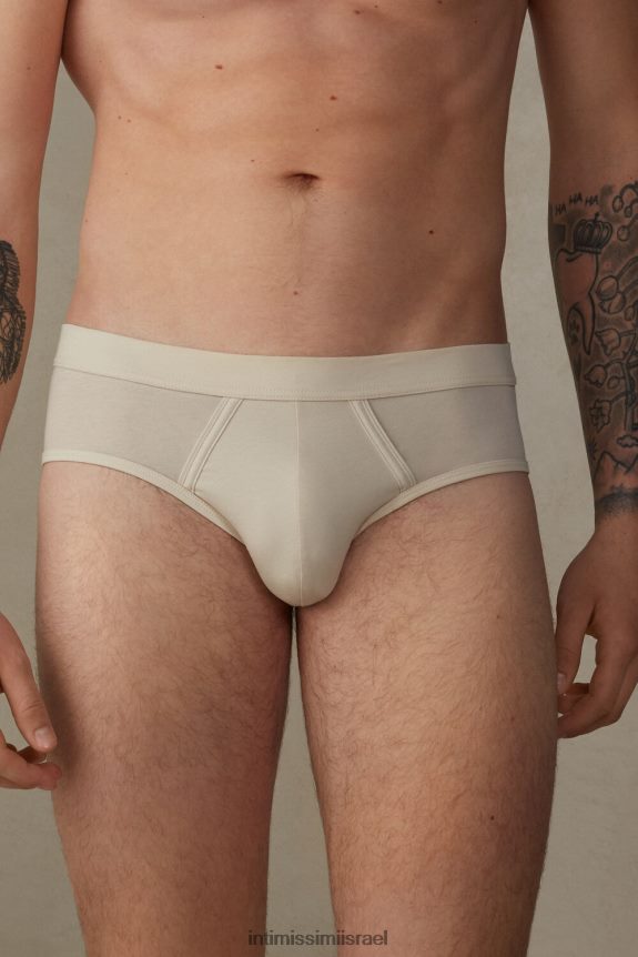 תַחתוֹנִים il Intimissimi גברים תחתוני סופימה טריים טבעיים מכותנה חבל 721i-בז' 44DDXH77