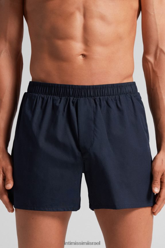 תַחתוֹנִים il Intimissimi גברים בוקסר עם פירוט הדפסה כחול 800-חצות 44DDXH19