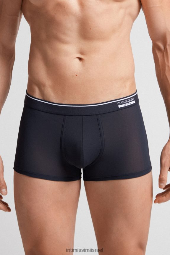 תַחתוֹנִים il Intimissimi גברים בוקסר מיקרו רשת טרי במיוחד כחול 800-חצות 44DDXH95