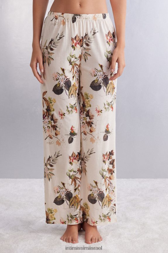לבוש il Intimissimi נשים מכנסי סופימה כותנה סתיו בוטניים אולטרה טריים 999i-st.autumn botanics 44DDXH1593